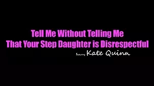 Kate Quinn's charming daughter performs a daring deepthroat without verbally requesting
