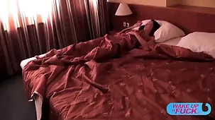 Surprised by intense sex in the bedroom